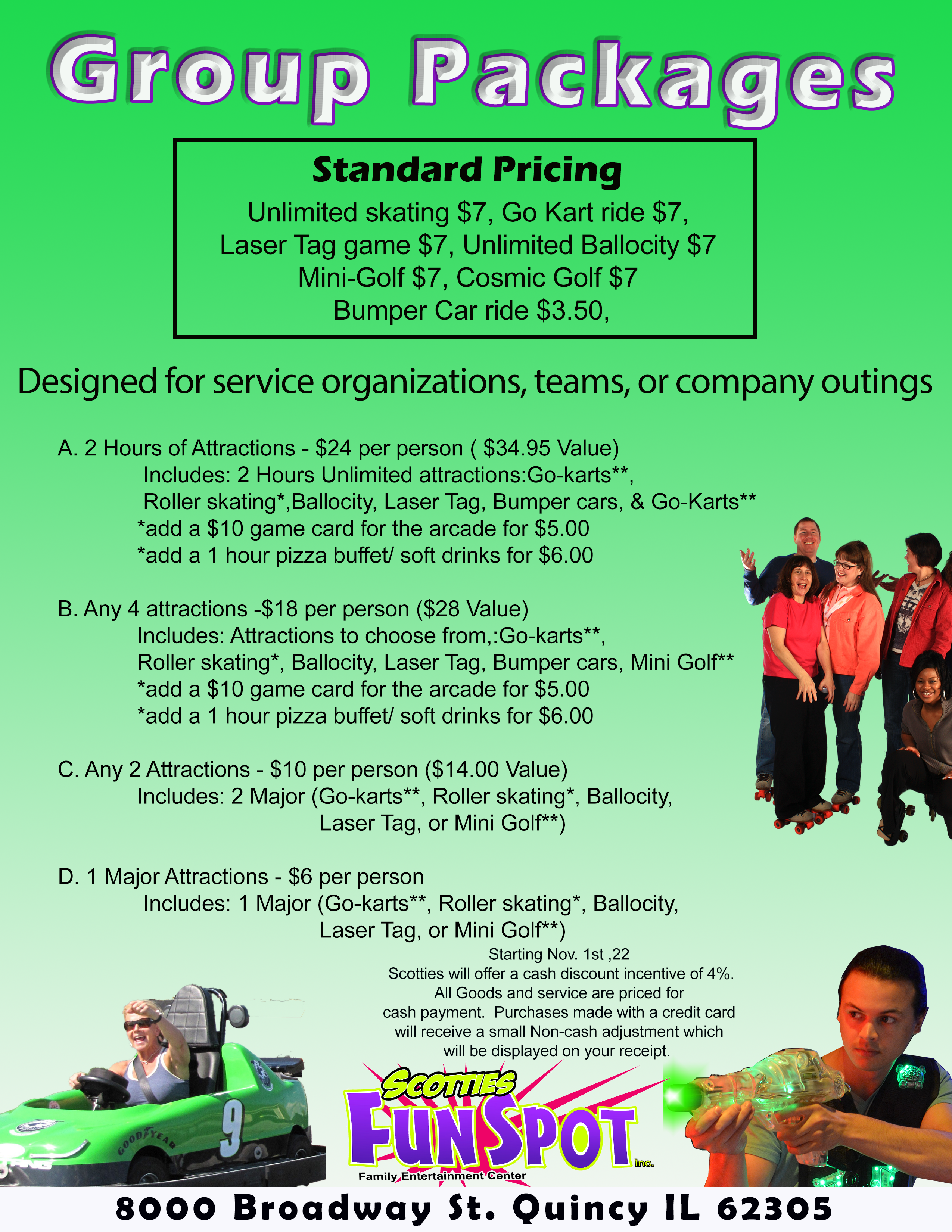 group party pricing 23