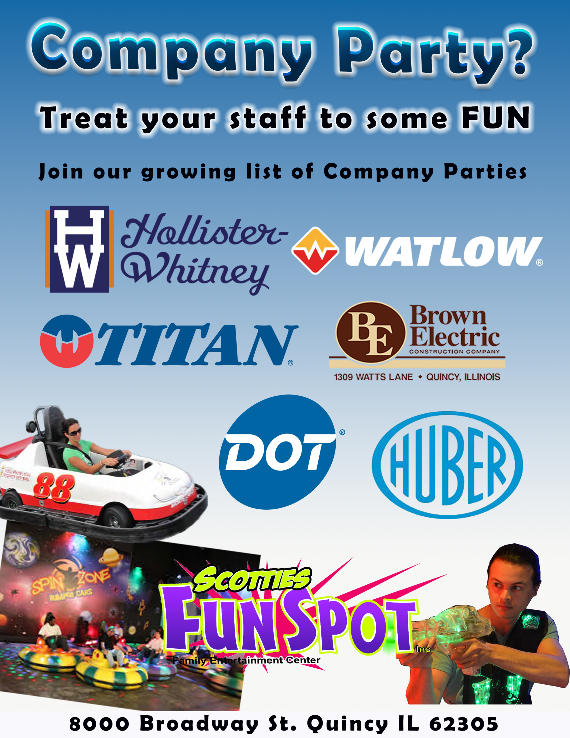 Company party list